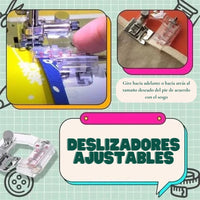 Prensatelas ajustable para sesgo + ENVIO GRATIS
