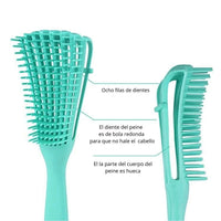 "RizoEase-CABELLO SIN NUDOS Y CRESPOS DEFINIDOS.
