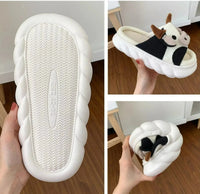 MUUU PANTUFLAS TENDENCIA VAQUITA NIÑOS Y NIÑAS 🐮