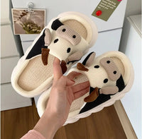 MUUU PANTUFLAS TENDENCIA VAQUITA NIÑOS Y NIÑAS 🐮