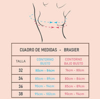 BRASIER STRAPLE LEVANTA BUSTO