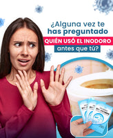 HygieniCover™ - PROTECTORES DESECHABLES PARA BAÑO X 50 UNIDADES