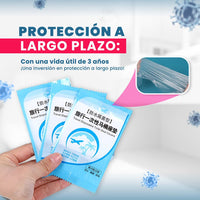 HygieniCover™ - PROTECTORES DESECHABLES PARA BAÑO X 50 UNIDADES