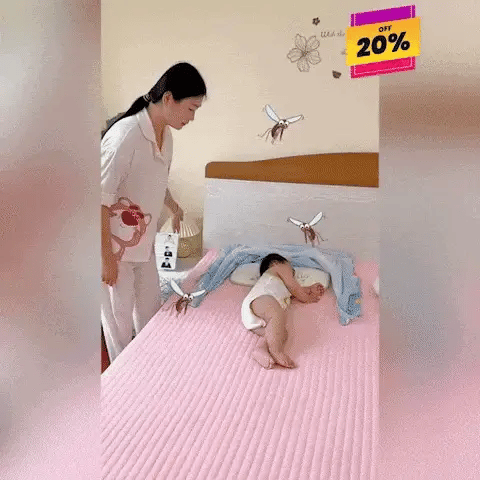 MOSQUITERO 360-Previene picaduras en las noches de tu bebé🚫👶