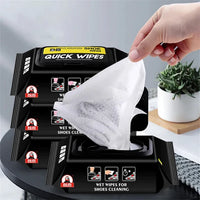 Sneaker Cleaning- TOALLAS ESPECIALIZADAS PARA LIMPIEZA DE ZAPATOS PAQUETE X 80