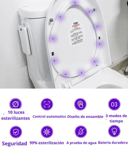 EcoClean UV™- Esterilizador de Sanitario