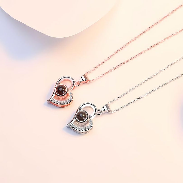 Collar ''TE AMO''❤ en 100 idiomas +CAJA  Y  ENVIO GRATIS