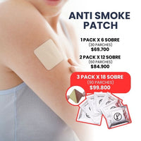 ANTI SMOKE PATCH - PARCHES PARA DEJAR DE FUMAR