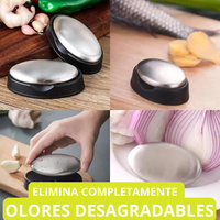 "FrescuraMetálica 2x1 : Jabón elimanador de olores 🧼⚙️