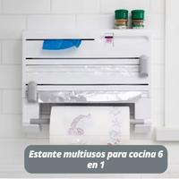 ORGANIZADOR DE ROLLOS DE COCINA